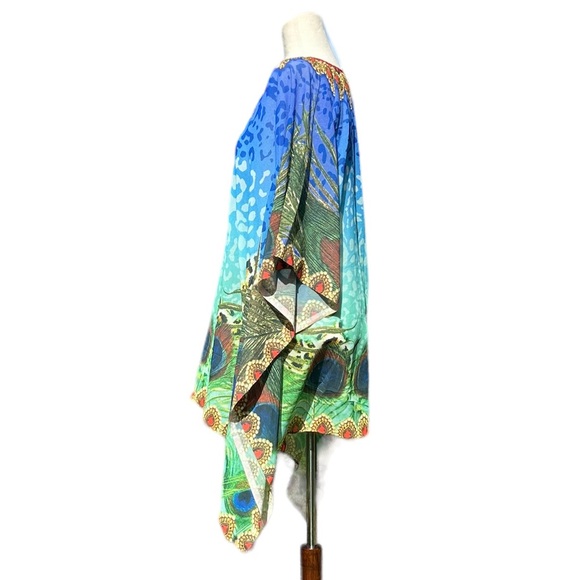 RANEE’S Embellished Tunic Swim Coverup Medium - Picture 5 of 9